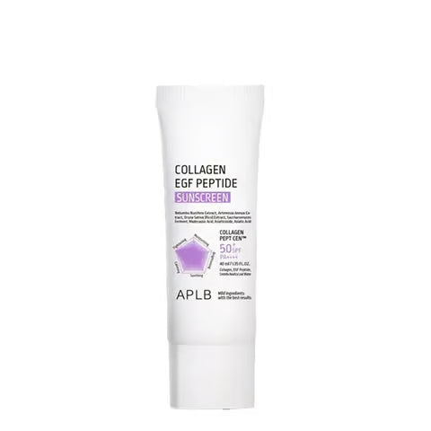 APLB Collagen Egf Peptide Sunsreen 50+ Spf - 40ml| ايه بي ال بي واقي شمسي بالكولاجين بعامل حماية 50- 40 مل
