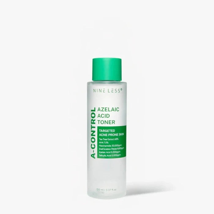 NINE LESS A-Control Azelaic Acid Toner - 150ml | ناين ليس تونر ازليك اسيد للبشرة المعرضة لحب الشباب - 150 مل