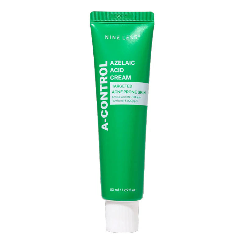 NINE LESS A-Control Azelaic Acid Cream - 50ml | ناين ليس كريم معالج لحب الشباب بالأزليك اسيد - 50 مل