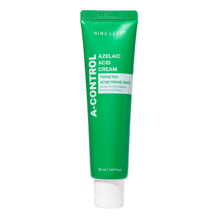 NINE LESS A-Control Azelaic Acid Cream - 50ml | ناين ليس كريم معالج لحب الشباب بالأزليك اسيد - 50 مل