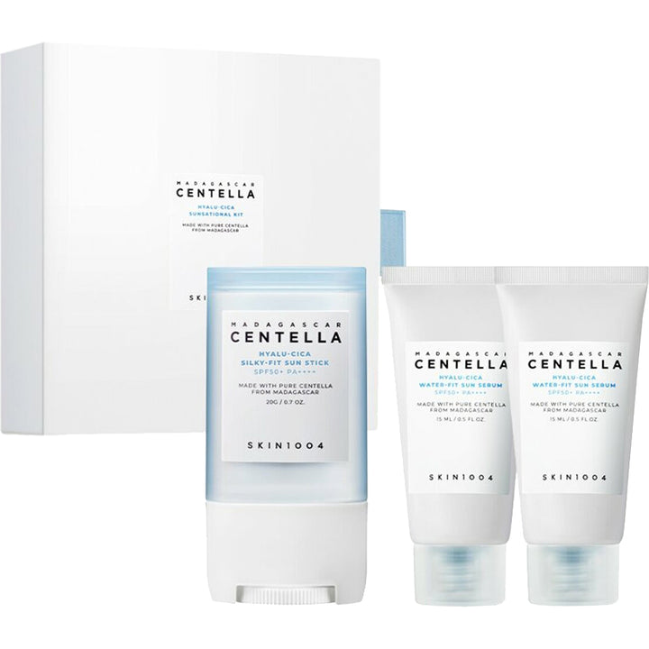 SKIN1004 Hyalu-Cica Sunsational Kit - 20gx15ml | سكين1004 مجموعة واقي شمسي - 20 غرام x 15 مل