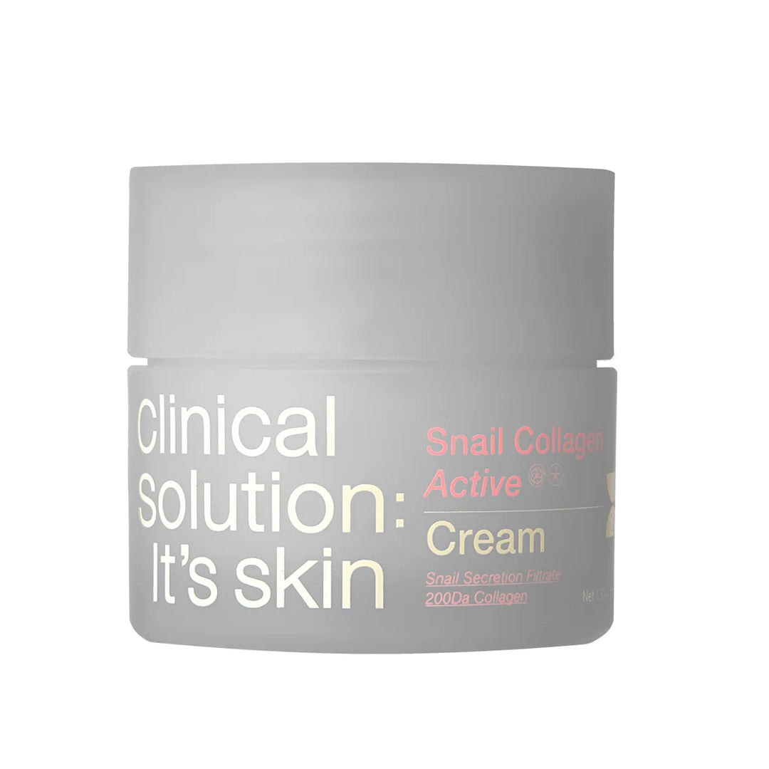 It'S SKIN Clinical Solution Snail Collagen Active - 50ml | كريم الوجه بمستخلص الحلزون - 50 مل