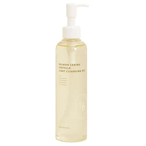 HEVEBLUE Salmon Caring Centella Light Cleansing Oil - 250ml | هيفي بلو غسول زيتي بالسامون و السينتيلا - 200 مل