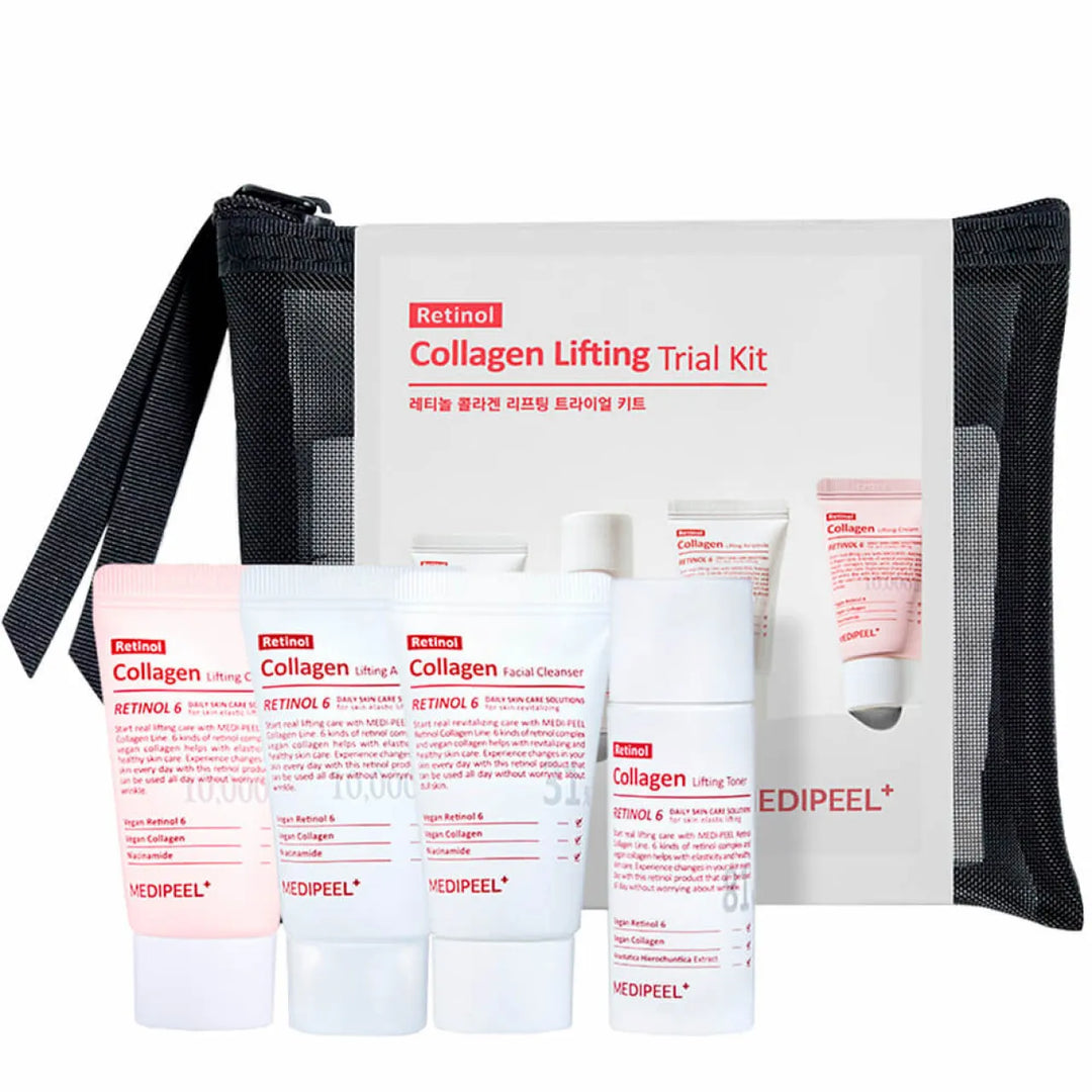 MEDIPEEL Retinol Collagen Lifting Trial Kit -15g | ميديبيل مجموعة العناية بالبشرة بالريتنول والكولاجين - 15 غ