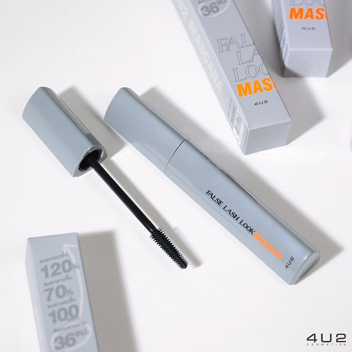 4U2skin FALSE LASH LOOK MASCARA - 6g | فور يو تو سكين ماسكارا - 6 غ