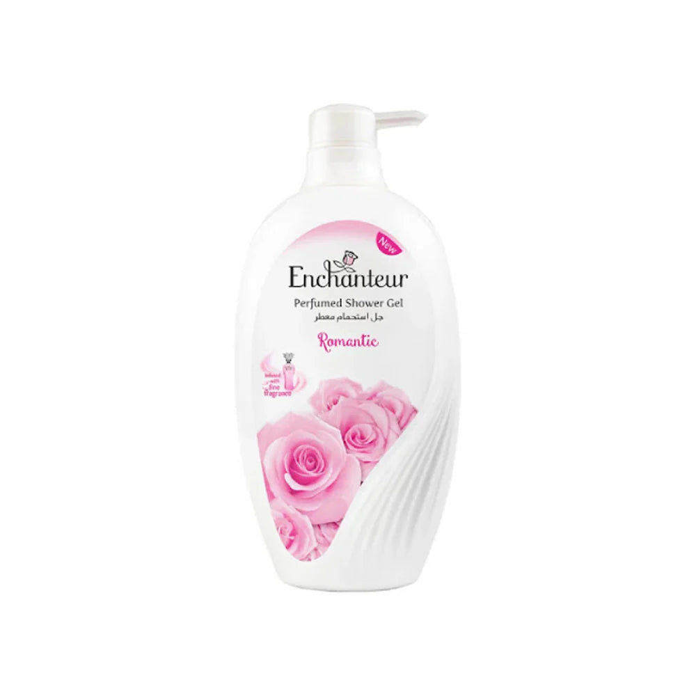 Enchanteur Perfumed Shower Gel Romantic - 550ml| انشانتر جل استحمام للجسم ومعطر -500مل