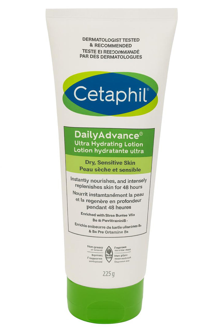 Cetaphil Daily Advance Ultra Hydrating Lotion Dry Sensitive Skin - 225g | سيتافيل لوشن مرطب للبشرة الجافة و الحساسة - 225 غرام