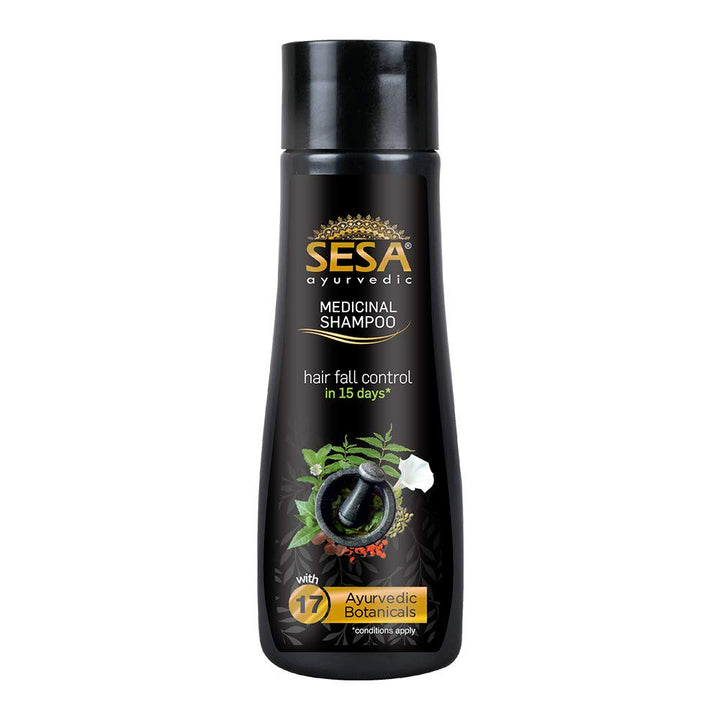 SESA Medicinal Shampoo Hair Fall Control - 400ml | سيزا شامبو طبي لتساقط الشعر - 400 مل