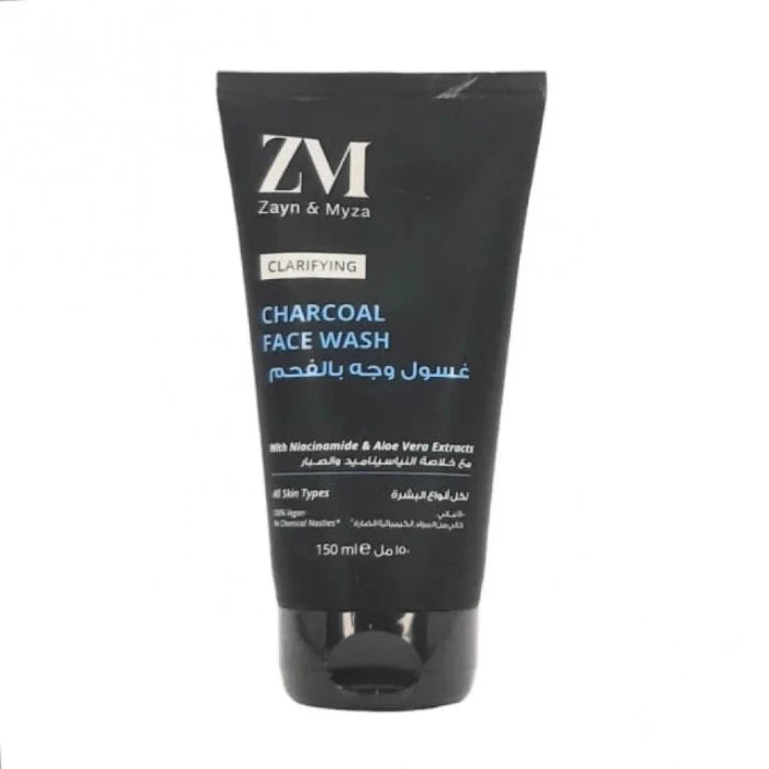 ZM Charcoal Face Wash - 150ml | زد ام غسول للوجه بالفحم - 150 مل