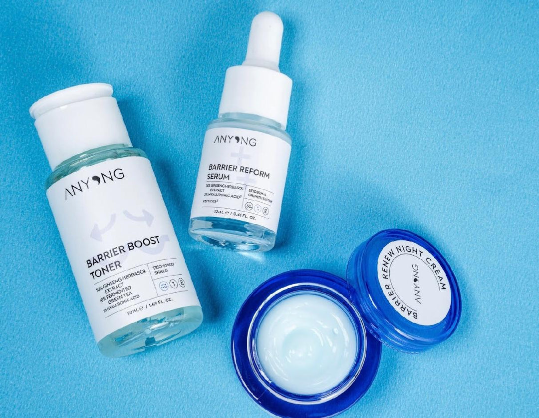 ANYONG Barrier Pepair Kit 3 Steps To Perfect Skin Care | أنيونغ مجموعة ترميم البشرة - 3 قطع