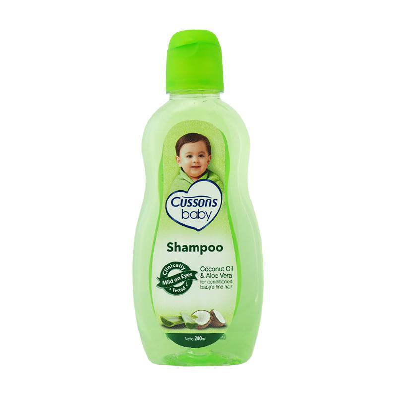 Cussons Baby Shampoo Coconut Oil & Aloe Vera - 200ml | كوسونز بيبي شامبو بزيت جوز الهند و الالوفيرا - 200 مل