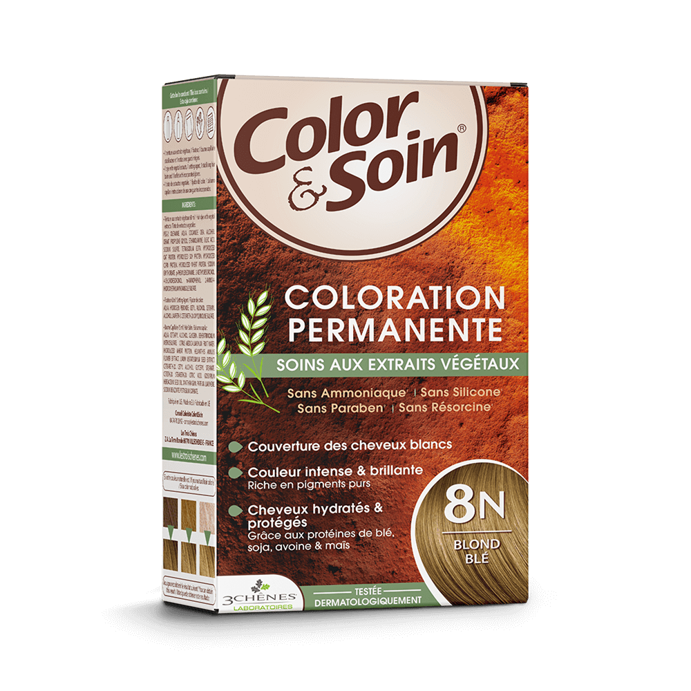 Color & Soin Coloration Permanente Riche En Pigments Purs - 135 ml | كلار ان سوا  صبغة للشعر الوان مكثفة ولامعة - 135 مل