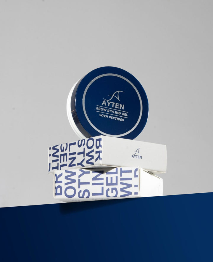 AYTEN Brow Styling Gel With Peptides - 15ml | ايتن جل تصفيف الحواجب بالببتيدات - 15 مل