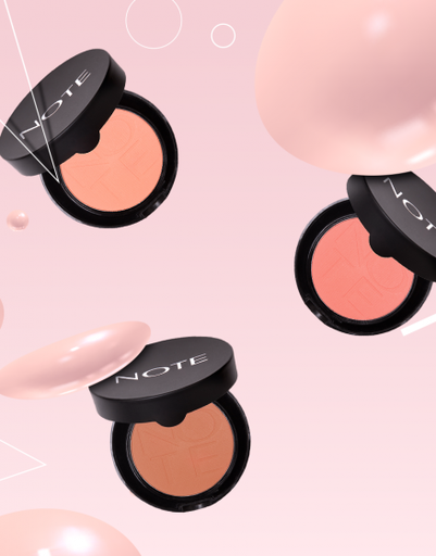 NOTE Luminous Silky Compact Blusher Argan Oil - 5.5g | نوت بلاش مضغوطة مدعمة بزيت الأرغان - 5.5 غ