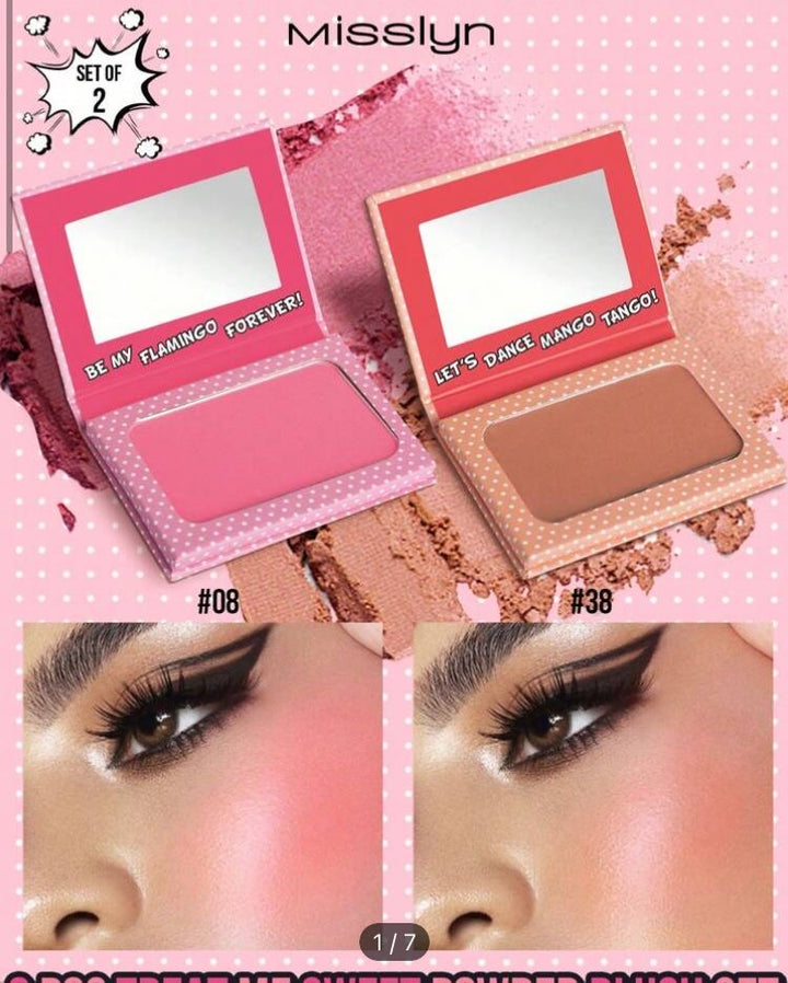 Misslyn Treat Me Sweet Powder - 1+1 | ميسلين بلاش للخدزد