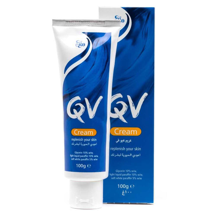 QV Moisturising Cream  – 100g  |  كيو في مرطب للبشرة الجافة - 100 غرام