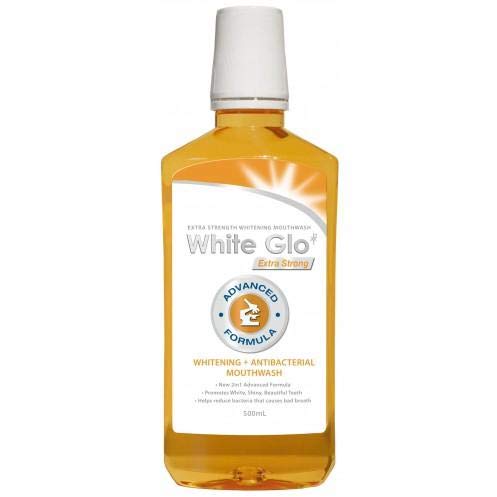 White Glo Whitening + Antibacterial Mouthwash - 250ml