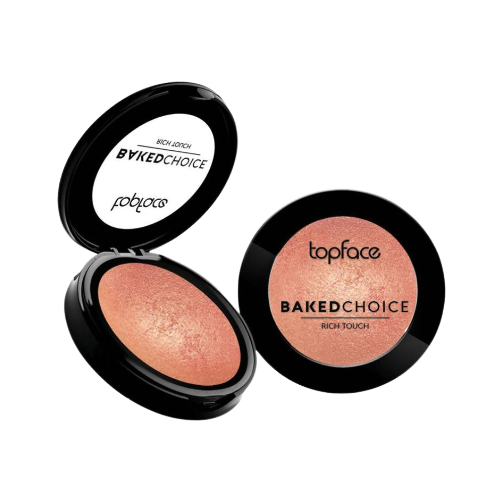 topface Baked Choice Rich Touch Blush On - 5g | توب فيس بلاش - 5 غرام