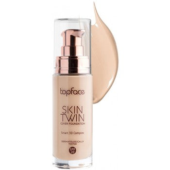 TopFace Skin Twin Cover Foundation - 32 ml| توب فيس كريم أساس -32 مل