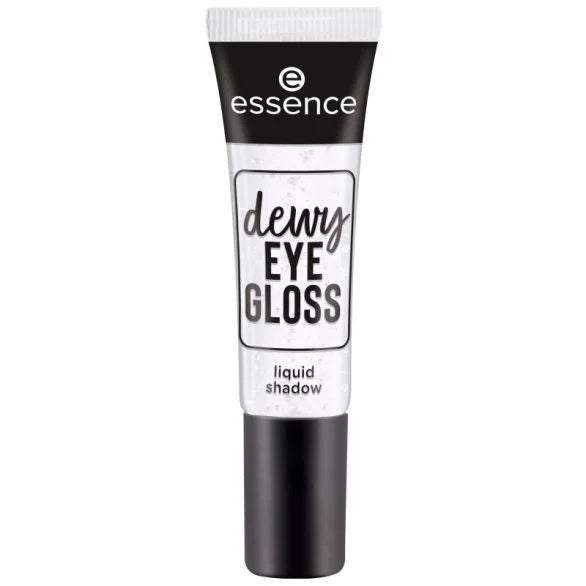 Essence Dewy Eye Gloss Liquid Shadow .01 Crystal Clear - 8ml | ايسنس ظلال عيون سائل لامع رقم 01 كريستال كلير - 8 مل