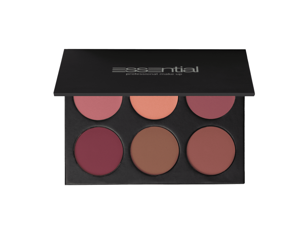 Essential BLUSH PRO HD palette FACE - 3,5x6 | اسينشالز باليت بلاش للخدود - 3*6