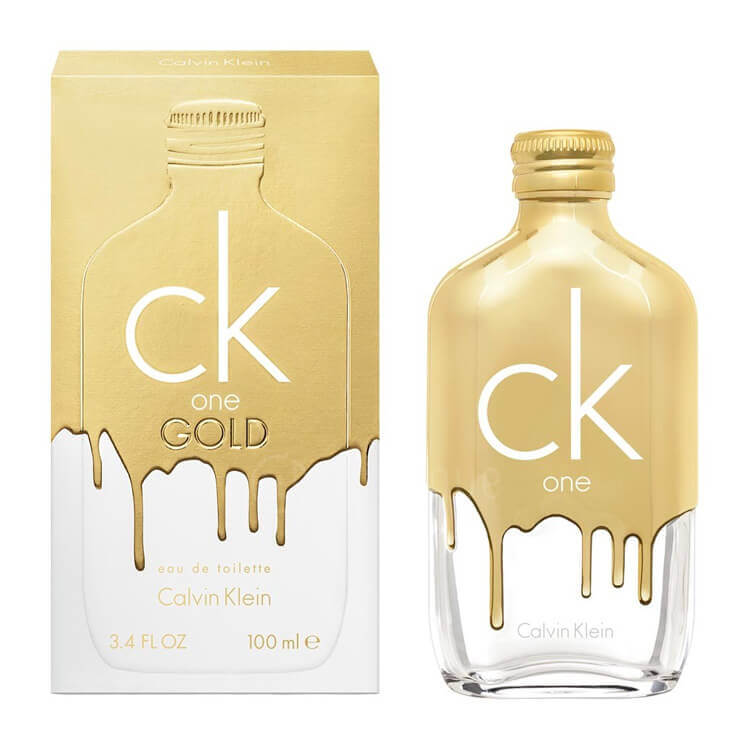 Calvin Klein One Gold EDT  - 100ml | كالفن كلاين عطر سي كي ون غولد للنساء - 100 مل