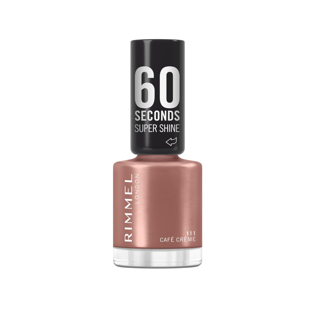 RIMMEL 60 Seconds Super Shine Nail - 8ml | ريميل صبغ اظافر سوبر شاين - 8 مل