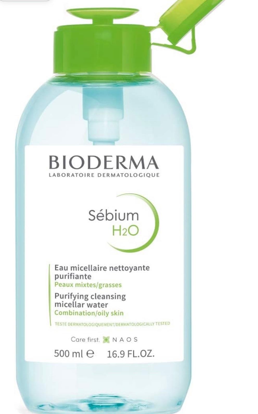 Bioderma Sebium H2O Cleansing Solution Cleanser | بيوديرما مايسلر للبشرة الدهنية و المختلطة