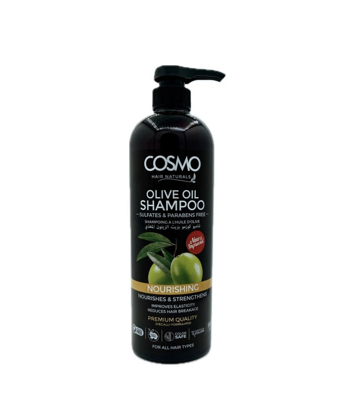 COSMO Olive Oil Nourishing Shampoo - 1000ml | كوزمو شامبو مغذي بزيت الزيتون - 1000 مل