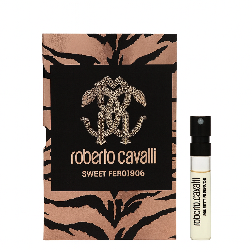 Sample Roberto Cavalli sweet ferocious 1,5 ml |  عينة عطر روبرتو كافالي سويت فيروسس للنساء 1,5 مل
