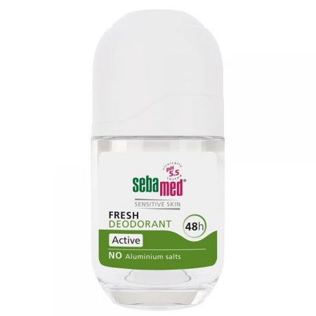 Sebamed Fresh Deodorant Active Roll-On - 50ml | سيباميد مزيل تعرق فريش أكتيف رول أون - 50 مل