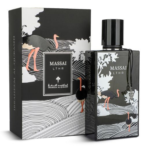 Ibrahim Al-Qurashi MASSAI LTHR - 75 ml | ابراهيم القرشي عطر ماساي لذر للجنسين  - 75 مل