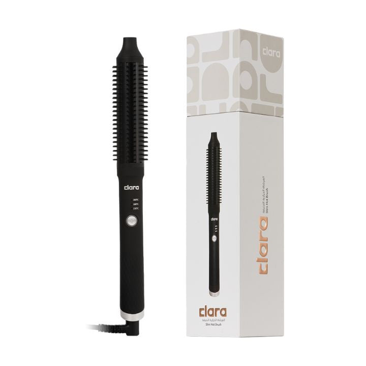 Anti-Frizz Ionic Slim Hot Brush Clara | كلارا  الفرشاة الحرارية النحيفة