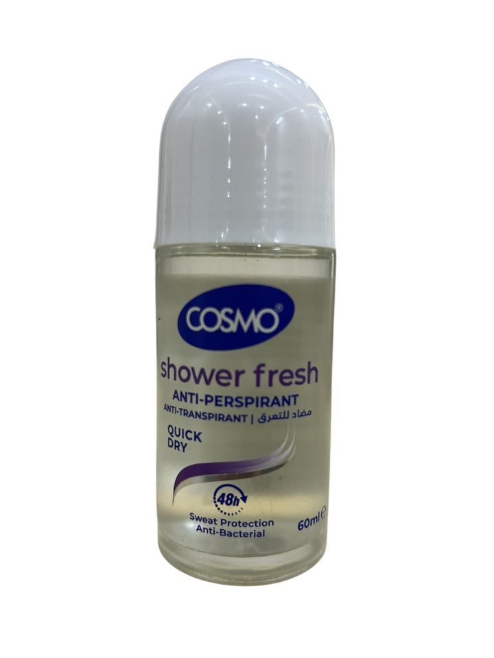 COSMO Quick Dry Anti-Perspirant Anti-Transpirant 48h - 60ml | كوزمو مزيل تعرق رول اون 48 ساعة سريع الجفاف - 60 مل