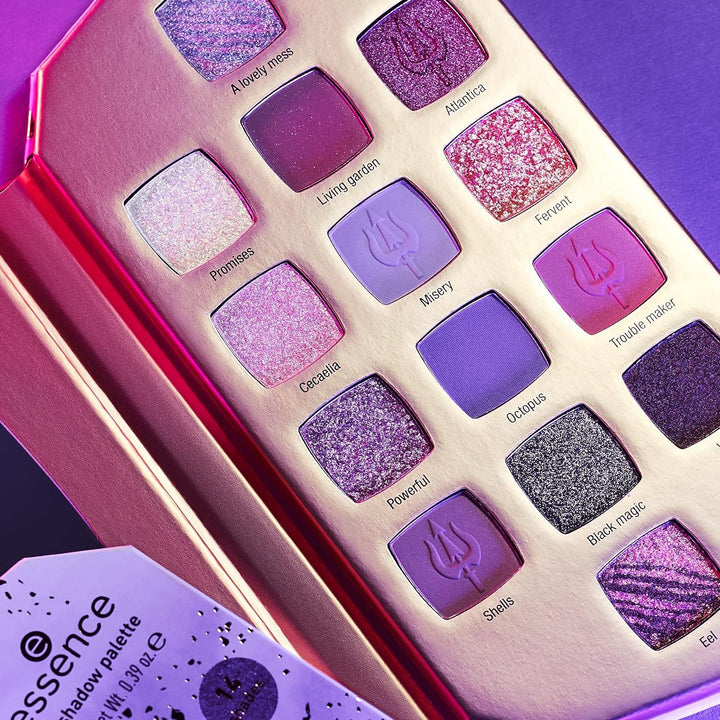 Essence Disney Villains - Ursula Eyeshadow Palette | ايسنس ديزني باليت ظلال العيون