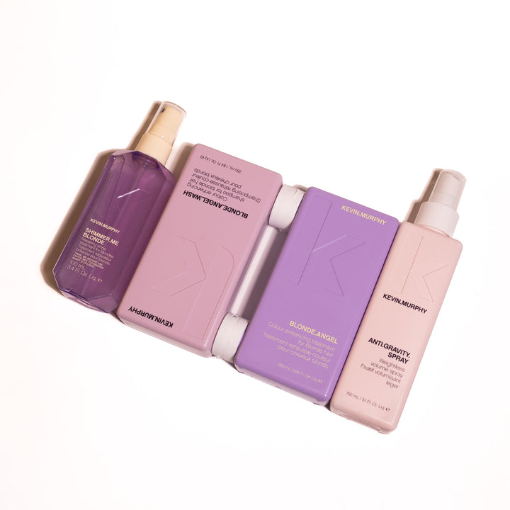 KEVIN.MURPHY Blond Bag - 4pcs | كيفن ميرفي مجموعة للعناية بالشعر الأشقر - 4 قطع