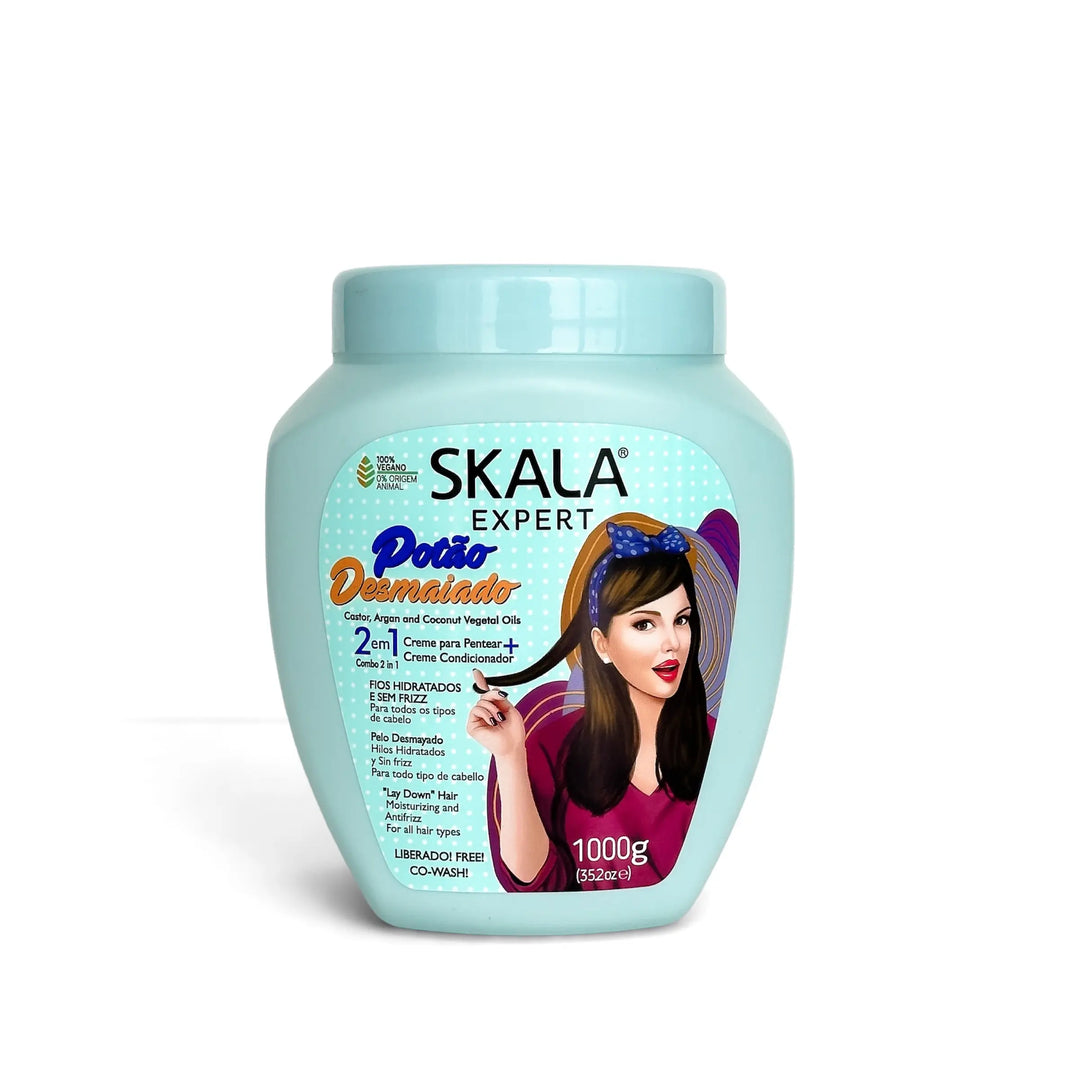 Skala Potao Desmaiado 2 in 1 Creme - 1000g | سكالا كريم للشعر الباهت 2 في 1 بلسم وماسك - 1000 غرام