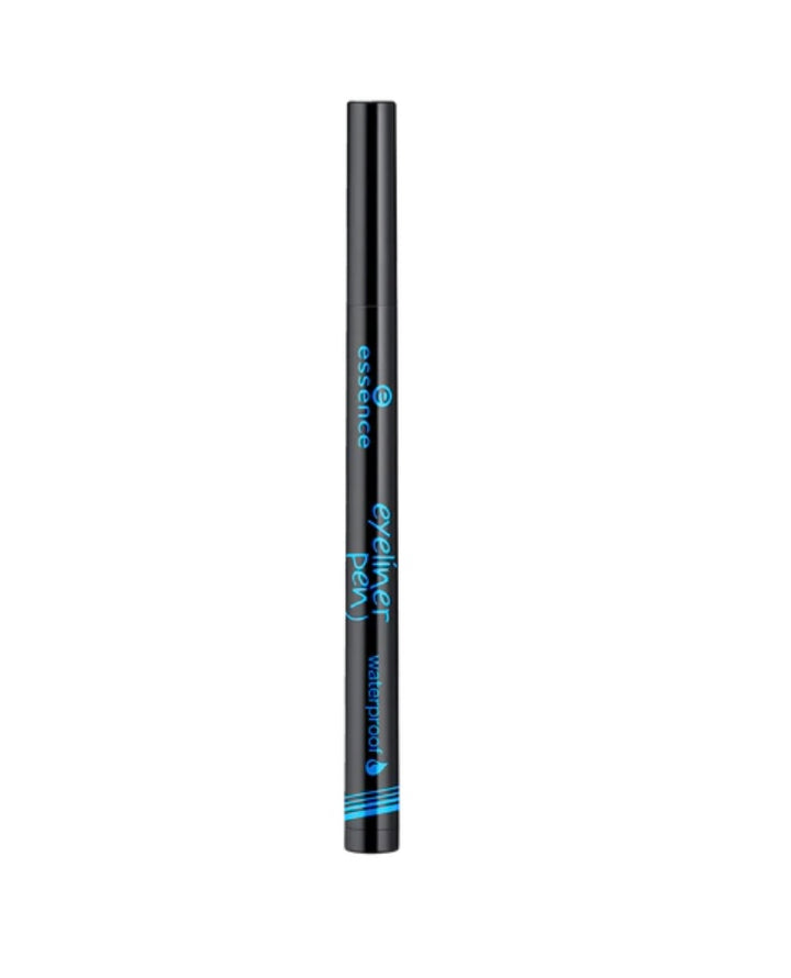 Essence Eyeliner Pen Waterproof No. 01 | ايسنس  اي لاينر قلم تحديد عيون ضد الماء شديد السواد رقم. 01