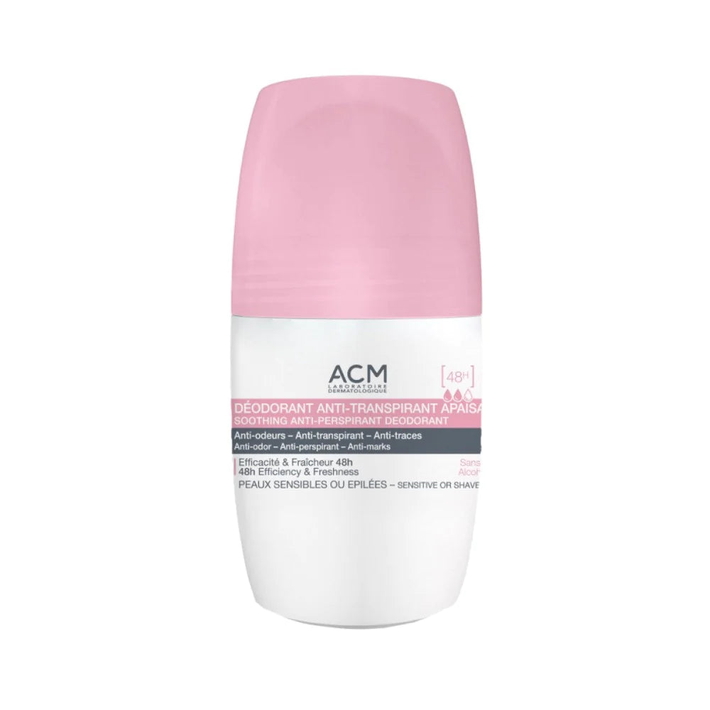 ACM Deodorante Anti-transpirante Deodorant 48h - 50ml | اي سي ام رول مزيل تعرق لمدة 48 ساعة - 50 مل