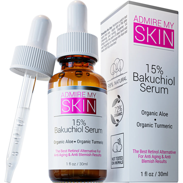 ADMIRE MY SKIN 15% Bakuchiol Serum - 30ml | أدماير ماي سكين سيروم باكوشيول 15% - 30 مل