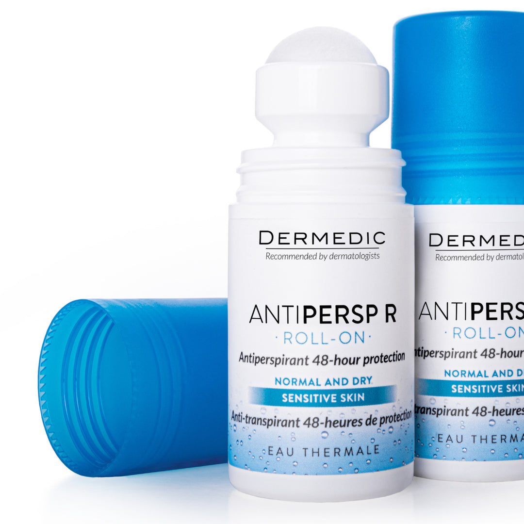DERMEDIC Anti persp Roll-no R - 60g | ديرمديك مزيل تعرق رول اون - 60 غرام