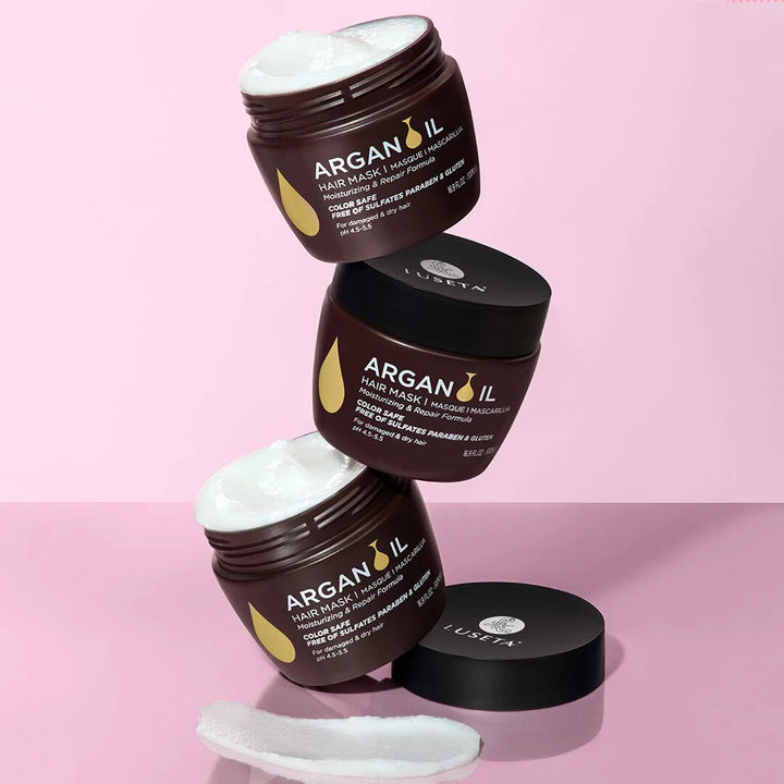 Luseta Argan Oil Hair Mask - 500ml | لوسيتا قناع الشعر بزيت الأرغان - 500 مل