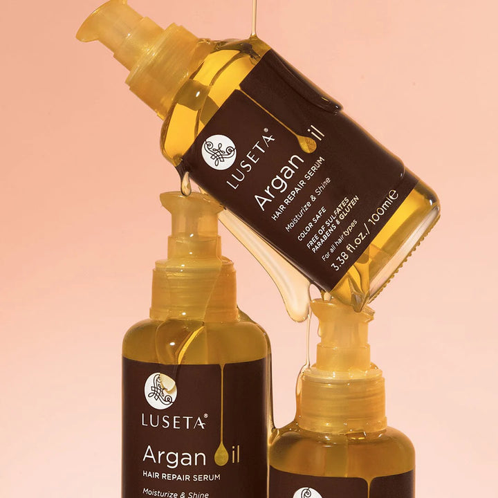 Luseta Argan Oil Hair Repair Serum - 100ml | لوسيتا سيروم إصلاح الشعر بزيت الأرغان - 100 مل