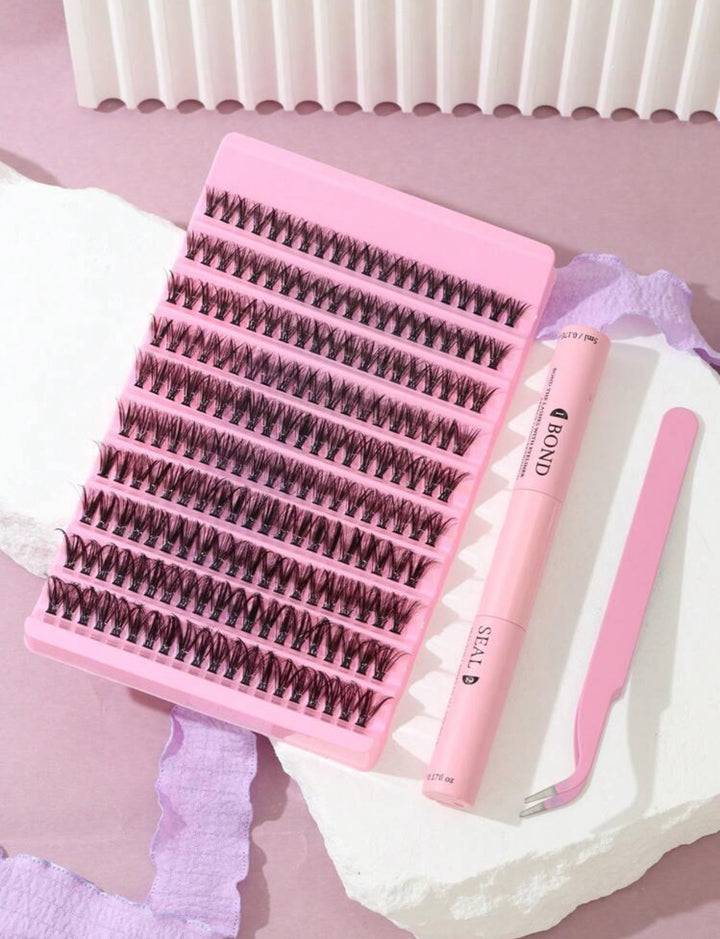 Eyelashes With Glue |  رموش صناعية مع لاصق
