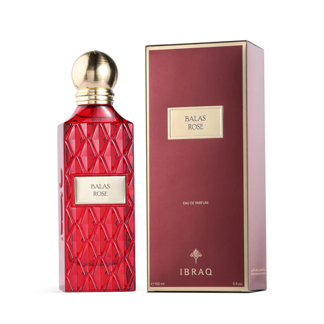 Ibrahim Al-Qurashi Balas Rose EDP - 150ml | عطر ابراهيم القرشي  روز بلاس  للنساء 150 مل