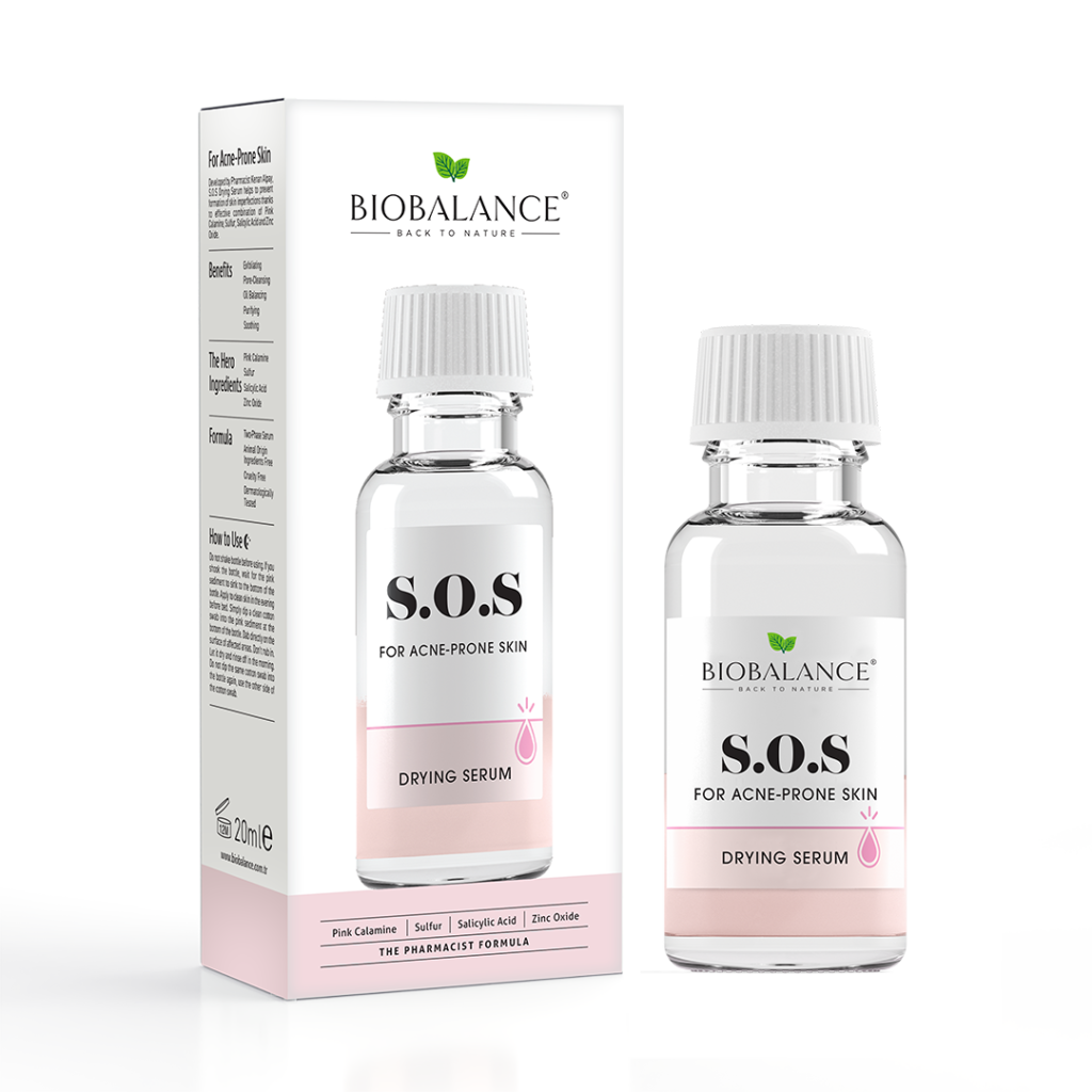 Bio Balance Drying Serum S.O.S 20ml | بايو بالانس سيروم موضعي يجفف حب الشباب - 20  مل
