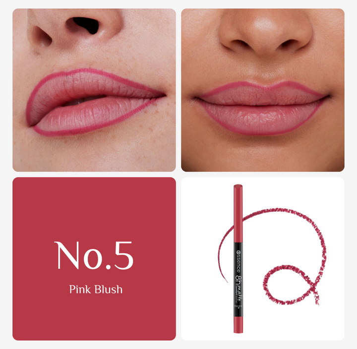 Essence 8H Matte Comfort Lipliner | ايسنس محدد شفاه مات