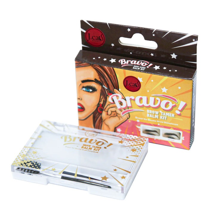 J. Cat Brow Tamer Balm Kit - 4g| جي كات صابونة وبلسم للحواجب- 4غرام