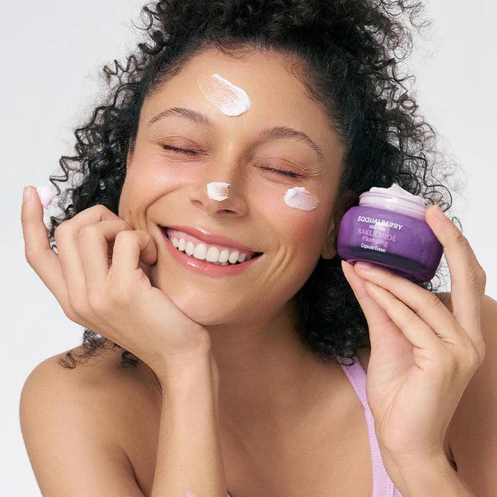 EQQUALBERRY Bakuchiol Plumping Capsule Cream - 50ml | ايكوال بيري كريم الباكوتشيول المالئ للوجه - 50 مل
