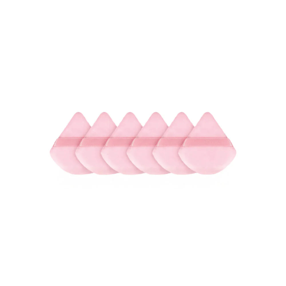 J. Cat 6 petite pink puffs Br59 | جي كات اسفنجة مكياج Br 59 - 6قطع
